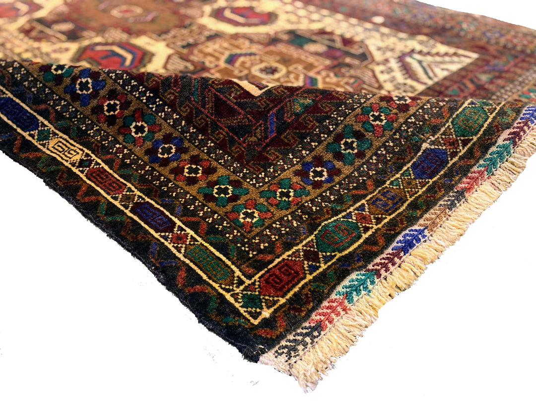 Basque - Size: 6.6 x 3.11 - Imam Carpet Co