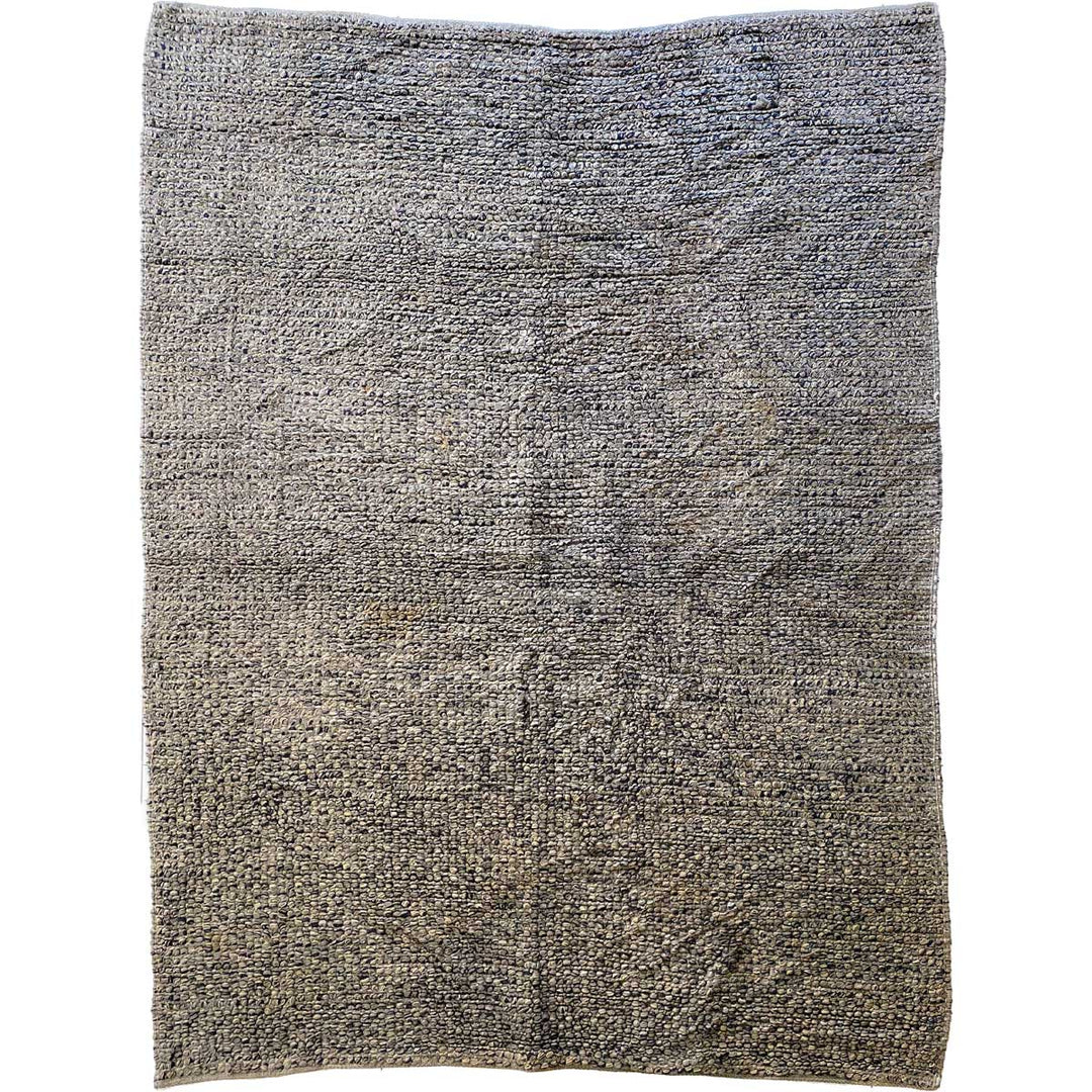 Jute & Wool Braided Rug - Size: 7 x 5.6 - Imam Carpet Co