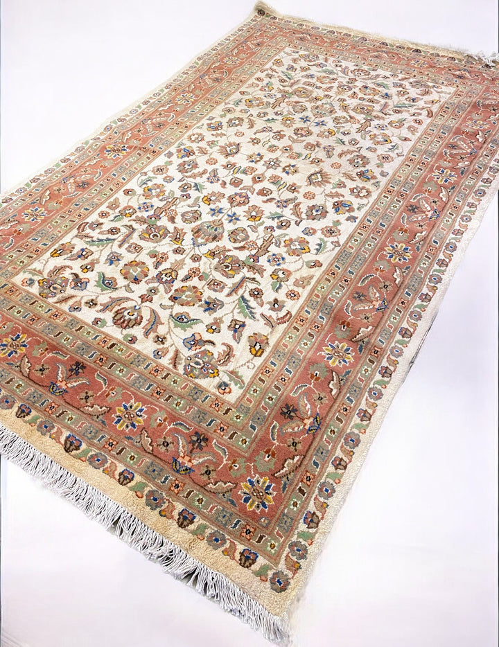 Pakistani Single Knot Silk Persian Rug - Size: Custom