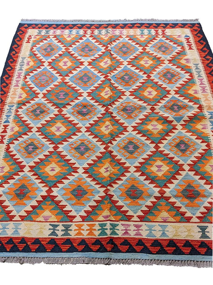 Pomegranate - Size: 6.5 x 5 - Imam Carpet Co