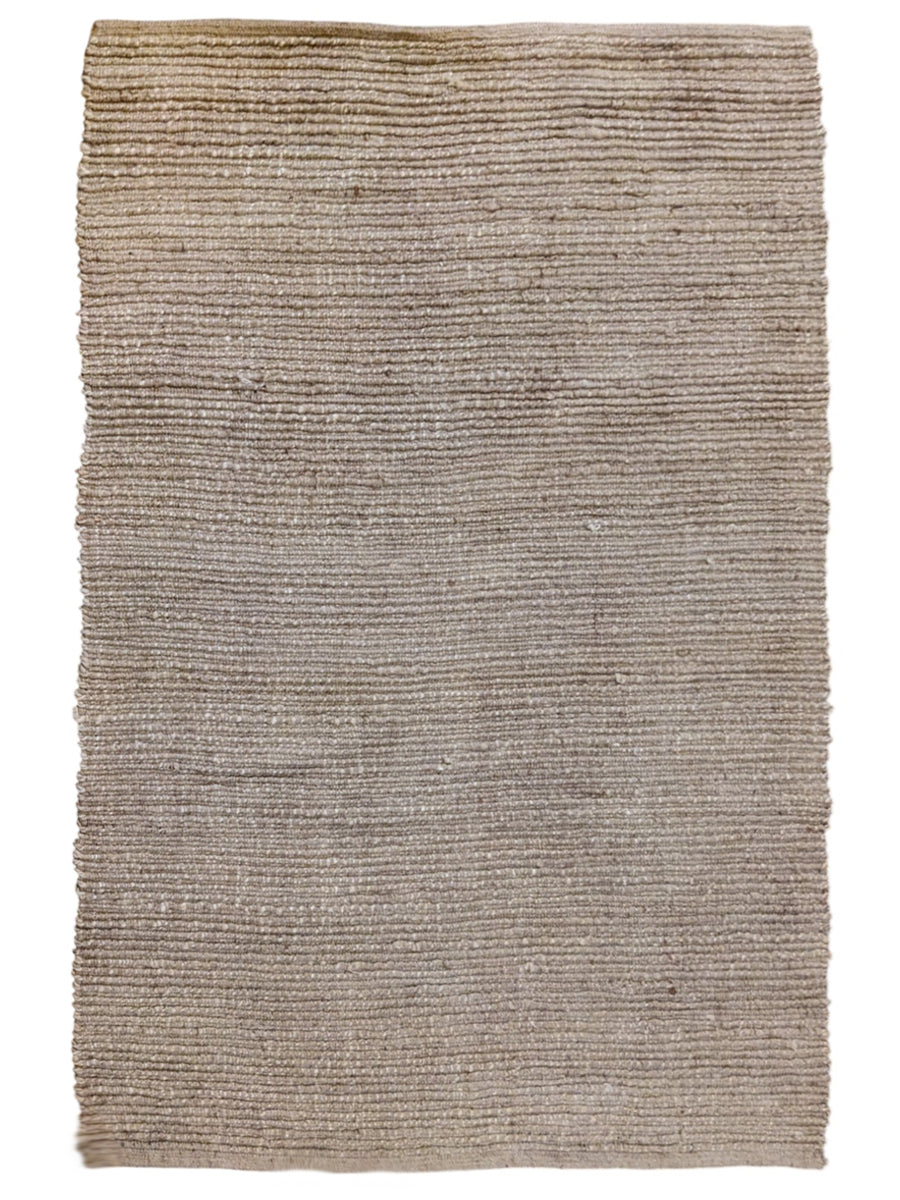 Braided Natural Jute Rug - Size: 6.6 x 4.8