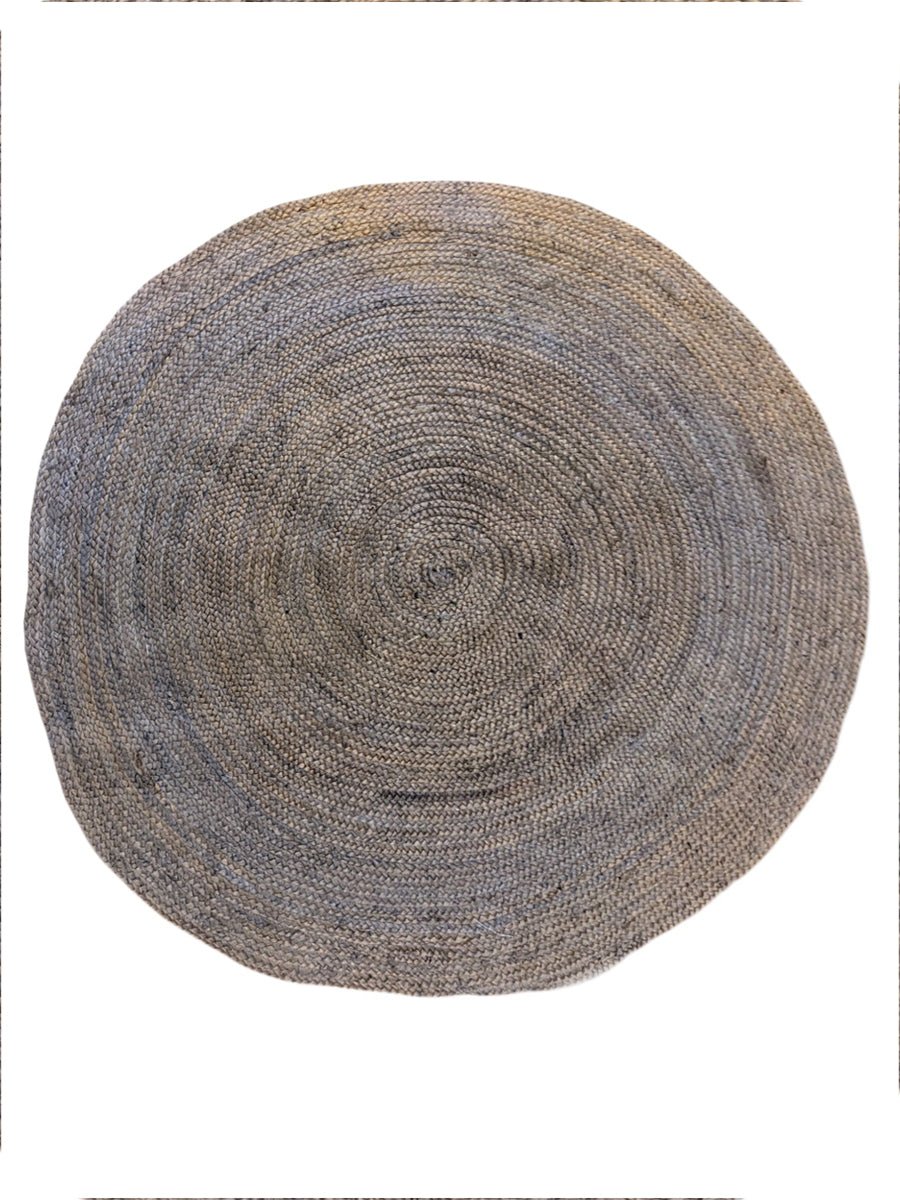 Orlia Natural Jute Rug - Size: 5.2 x 5.2