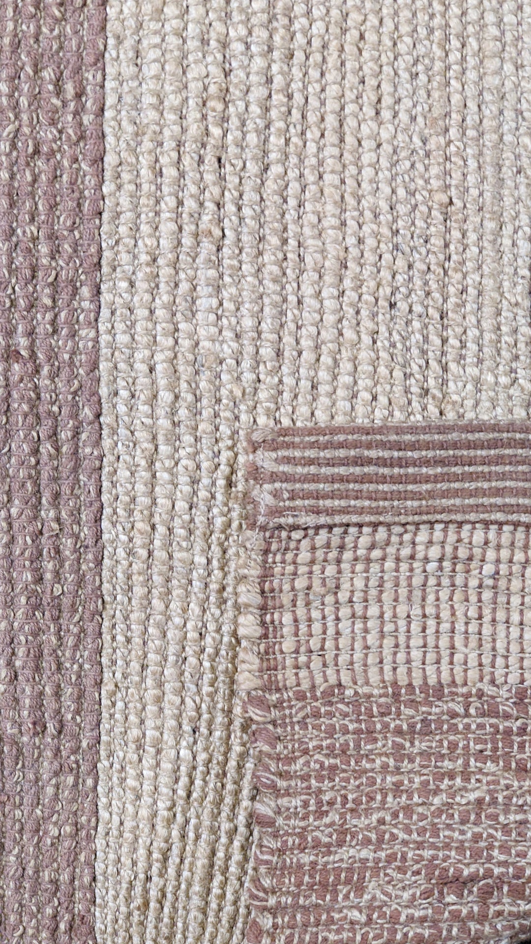 Braided Natural Jute Runner - Size: 5 x 2.7