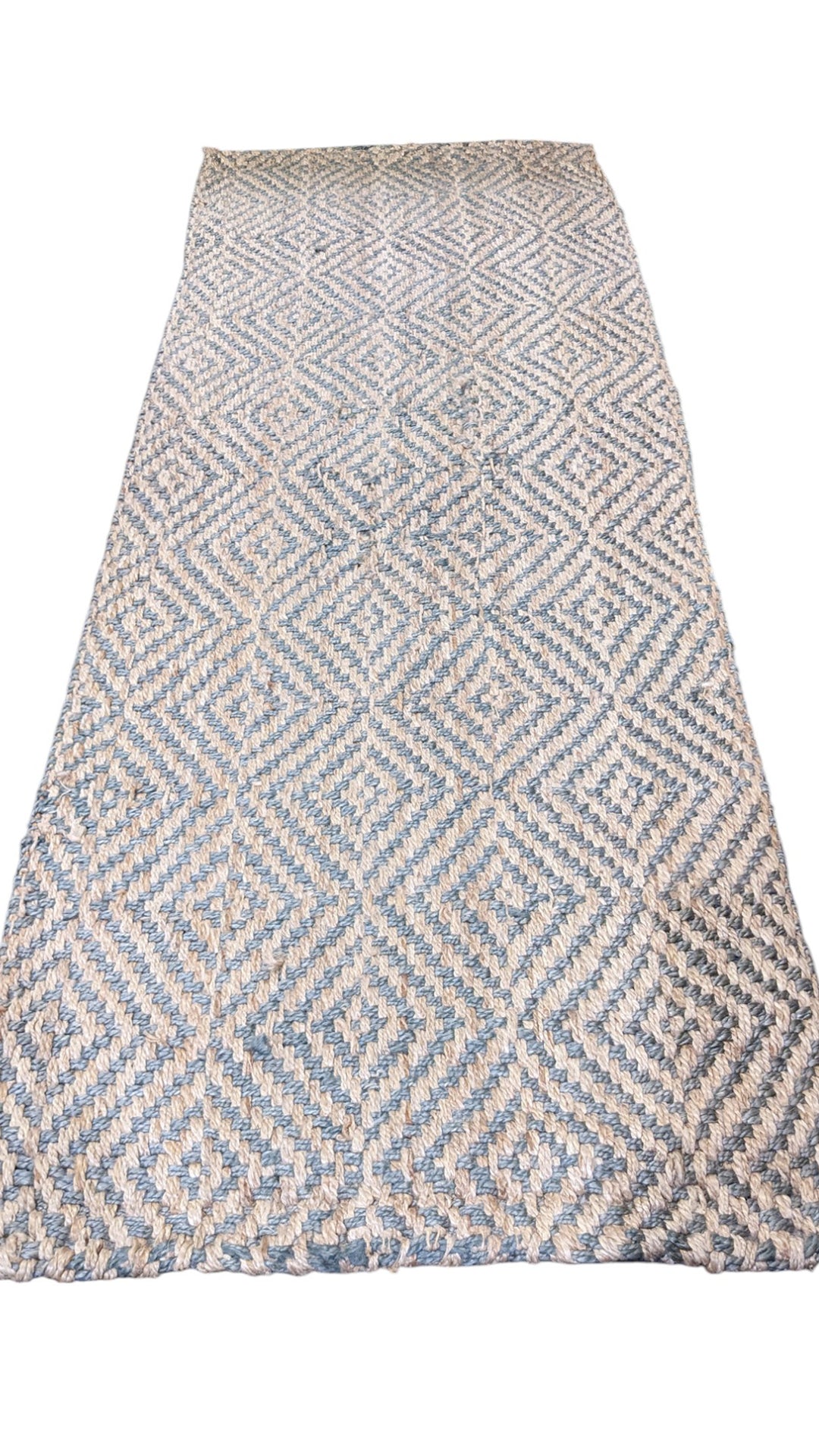 Sereno Crochet Jute Rug - Size: 7.5 x 2.9