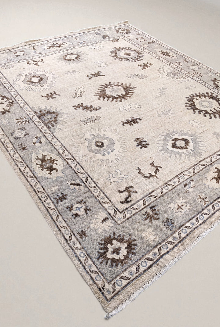 Oushak Chobi Rug - Size: 9.8 x 8.1