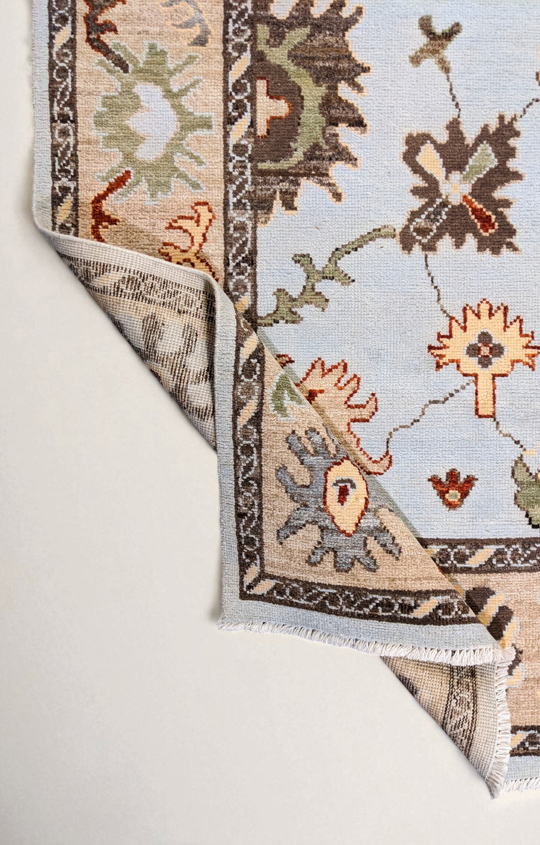 Oushak Chobi Rug - Size: 10 x 8