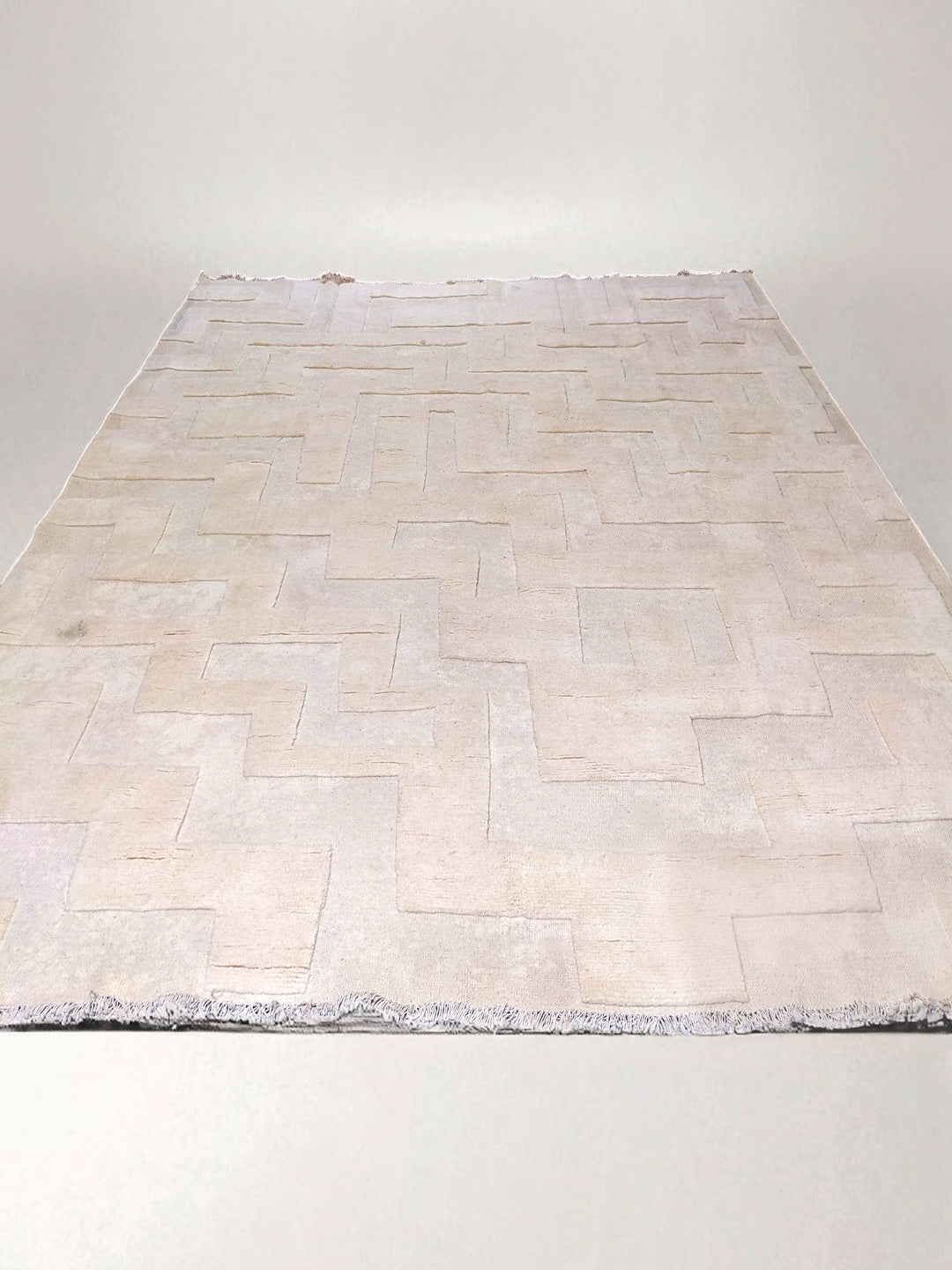 Moroccan Modern Rug- Size: 11.11 x 9.4