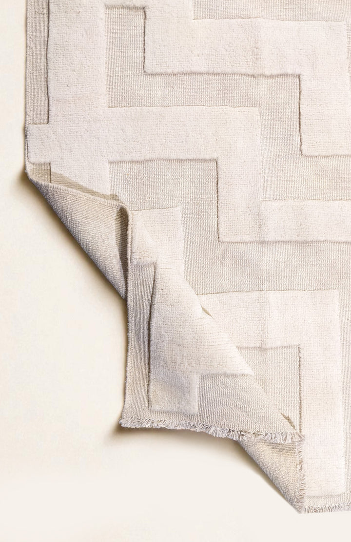 Moroccan Modern Rug- Size: 11.11 x 9.4