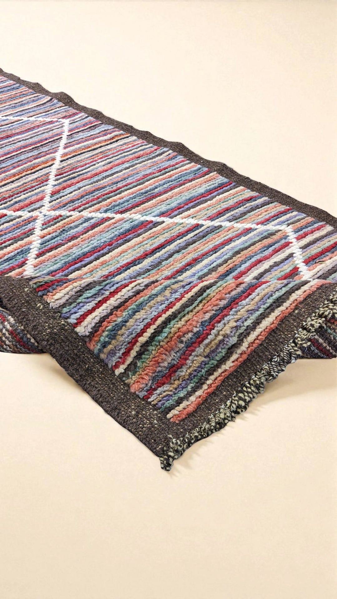 Moroccan Modern Runner - Size: 10.4 x 3