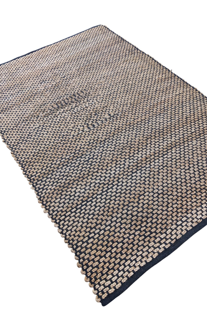 Flatweave Natural Jute Rug - Size: 7.8 x 5.3