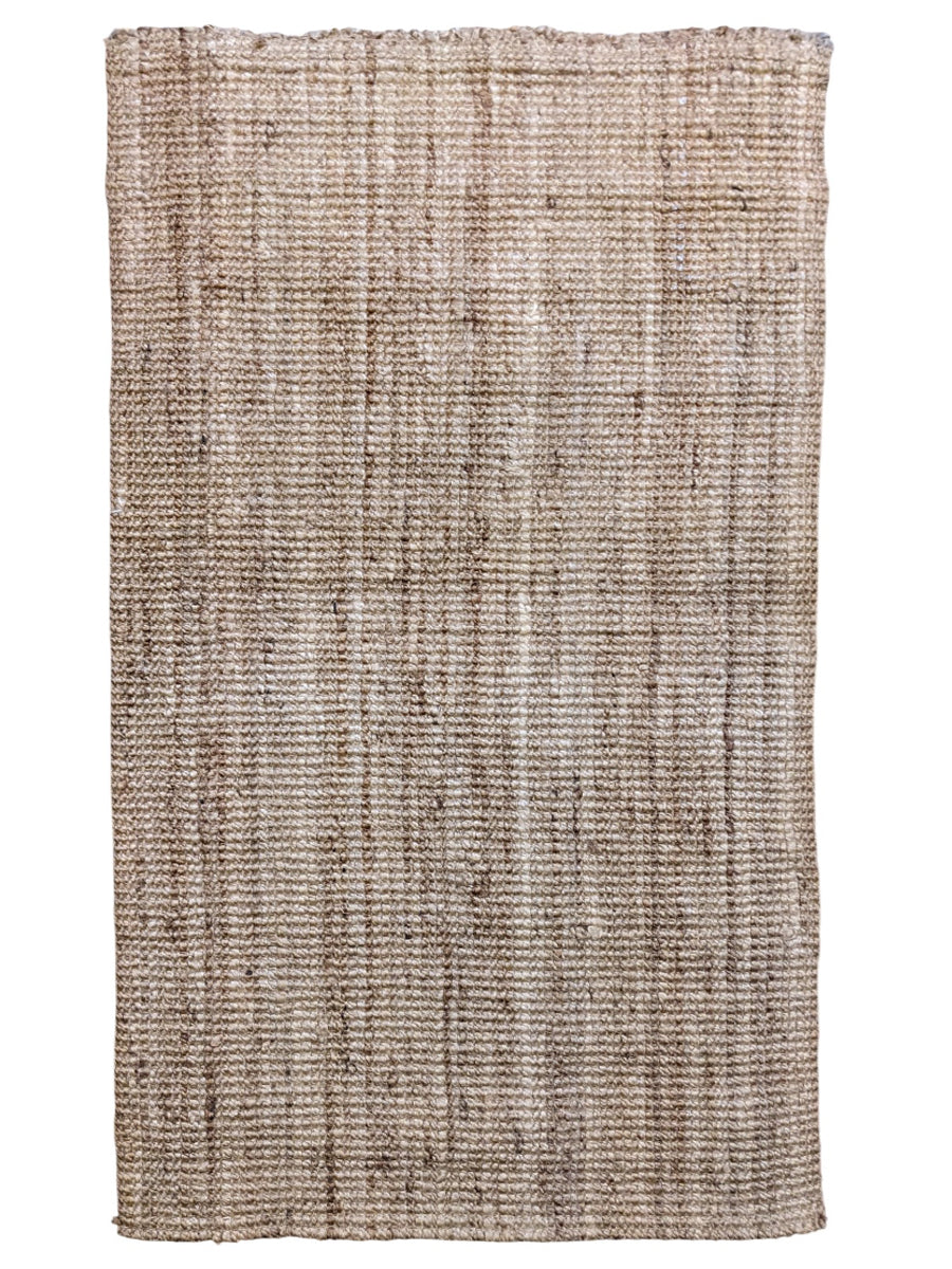 Chunky Natural Jute Runner - Size: 4.10 x 2.8