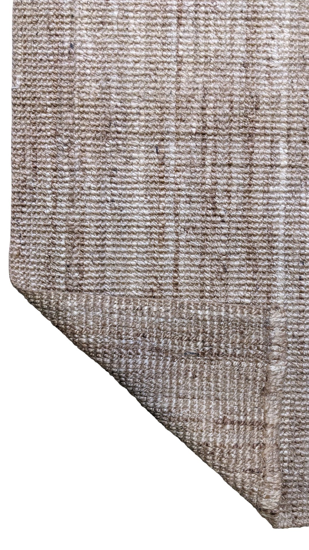 Chunky Natural Jute Runner - Size: 4.10 x 2.8