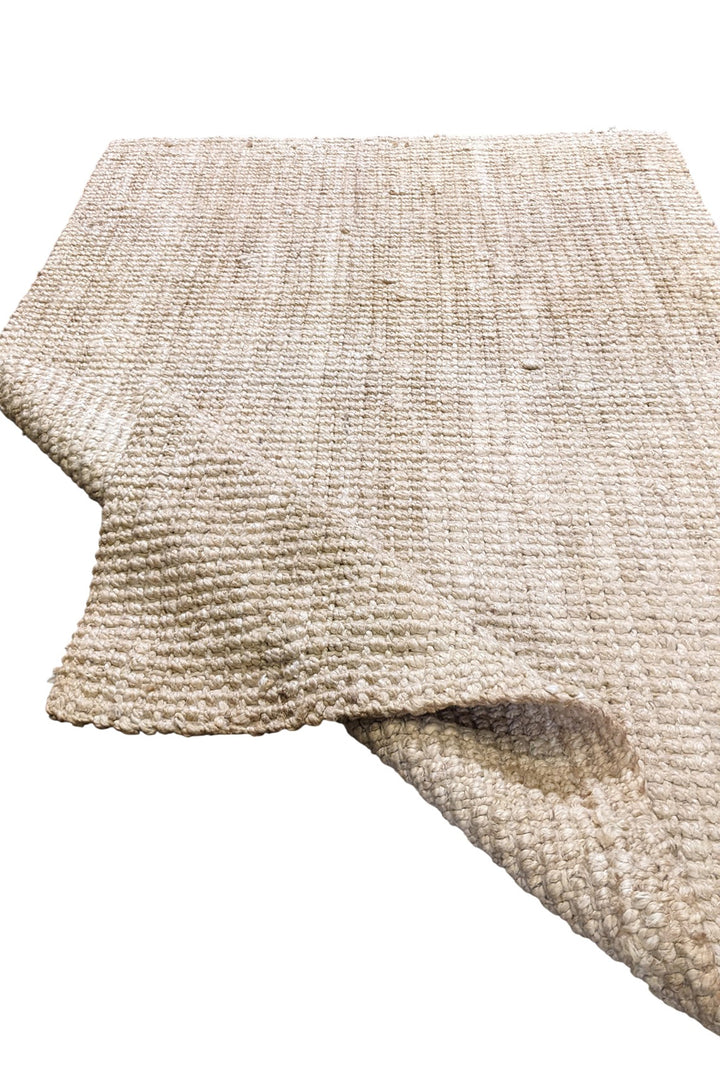 Chunky Natural Jute Runner - Size: 5.10 x 3.9