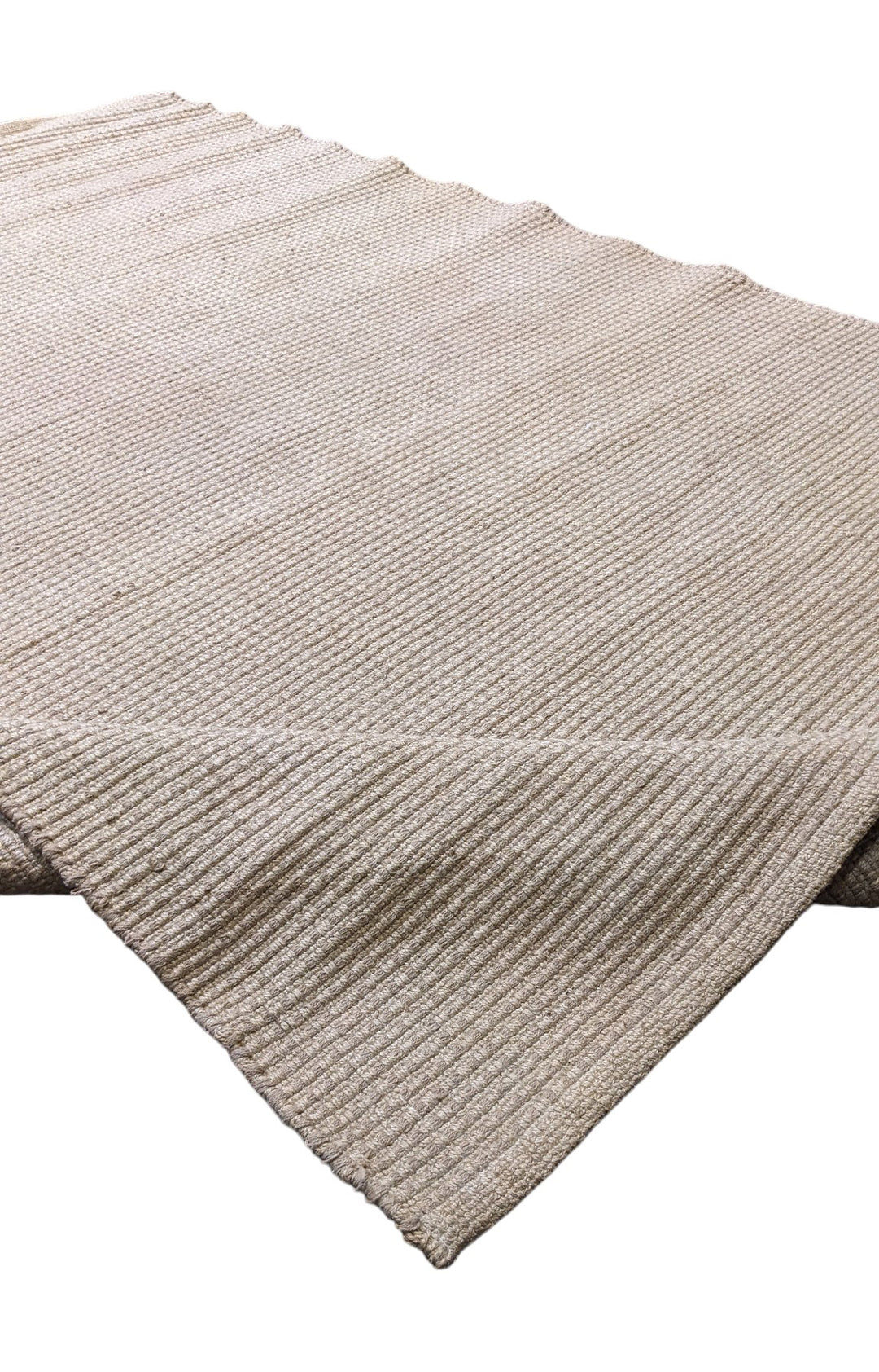Flatweave Natural Jute Rug - Size: 7.4 x 5.2