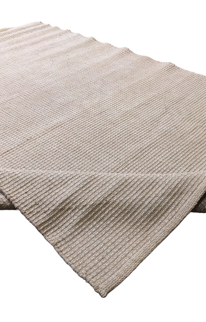 Flatweave Natural Jute Rug - Size: 7.4 x 5.2