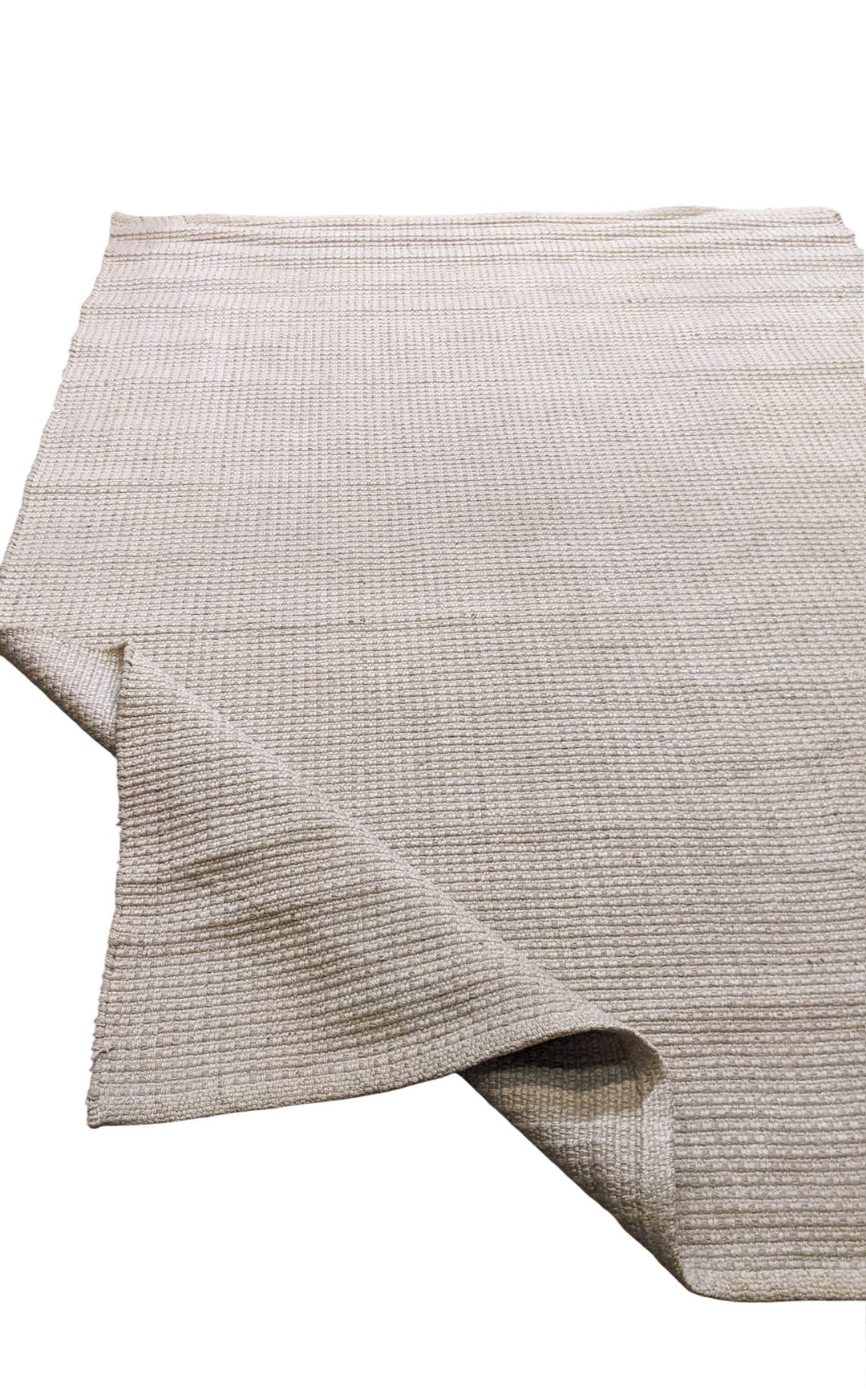 Flatweave Natural Jute Rug - Size: 7.4 x 5.2