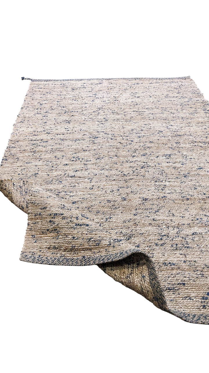 Flatweave Natural Jute Rug - Size: 6.7 x 4.4