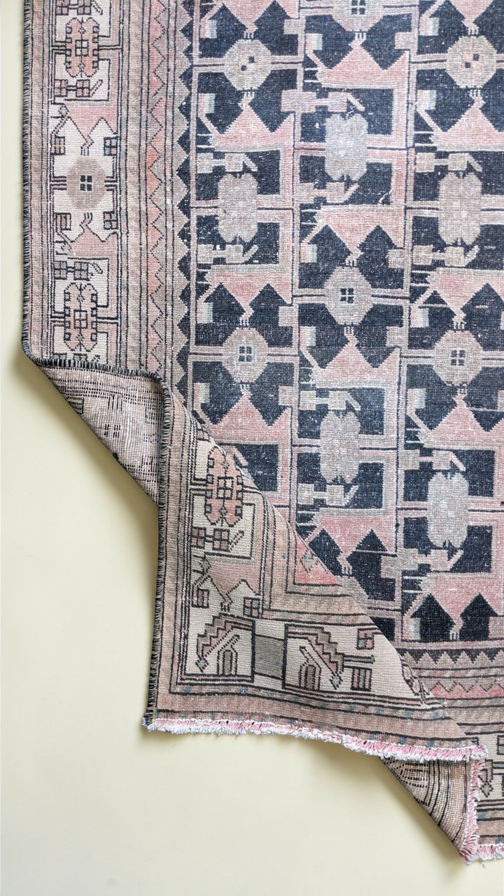 Baluchi Overdyed Tribal Rug - Size: 9.2 x 6.8