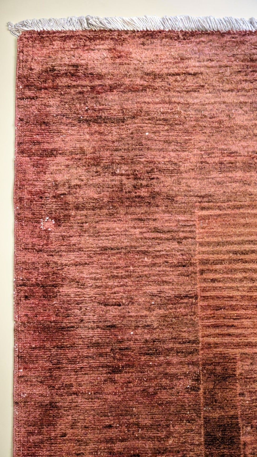 Overdyed Modern Gabbeh Rug - Size: 9.9 x 8