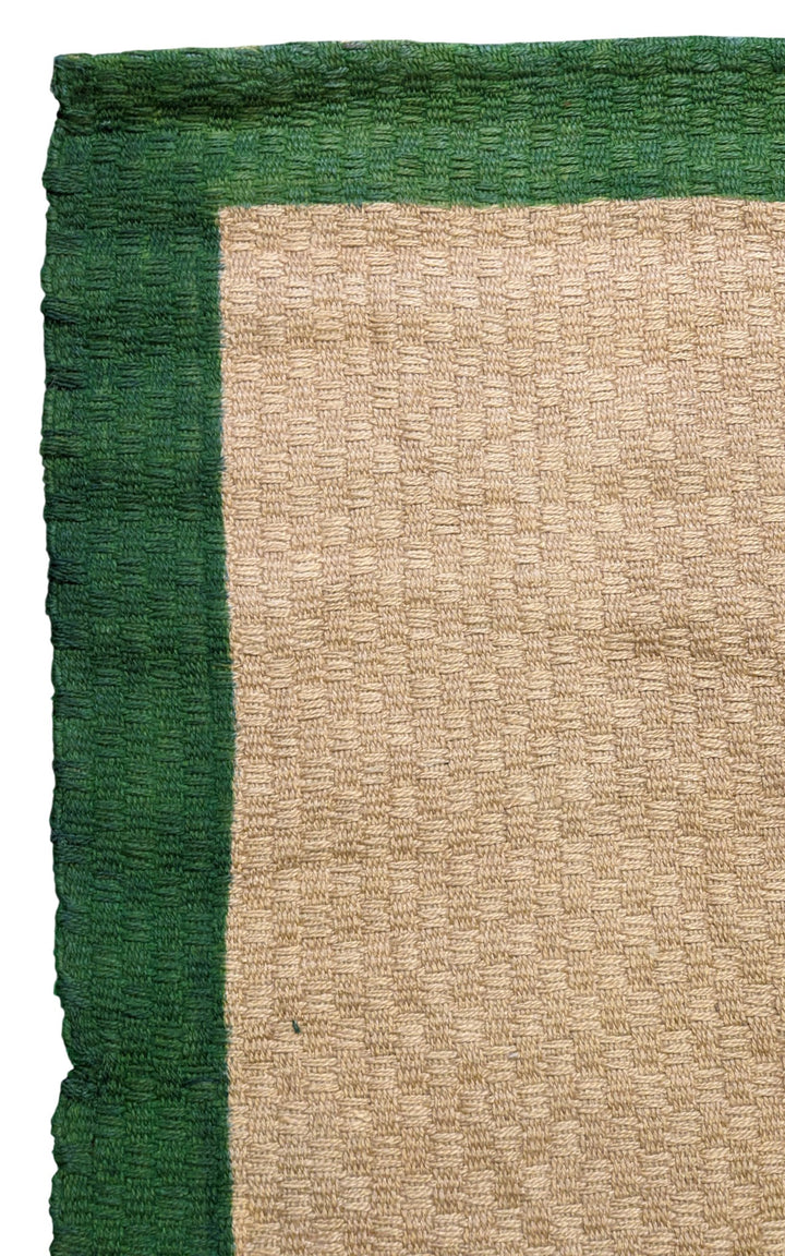 Flatweave Natural Jute Rug - Size: 5.2 x 4.6
