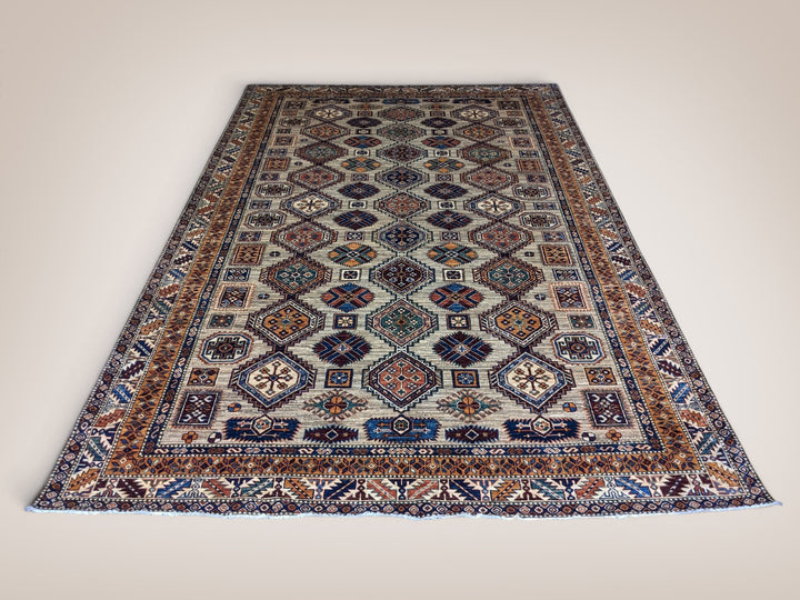 Super Kazak Rug - Size: 10.5 x 6.9