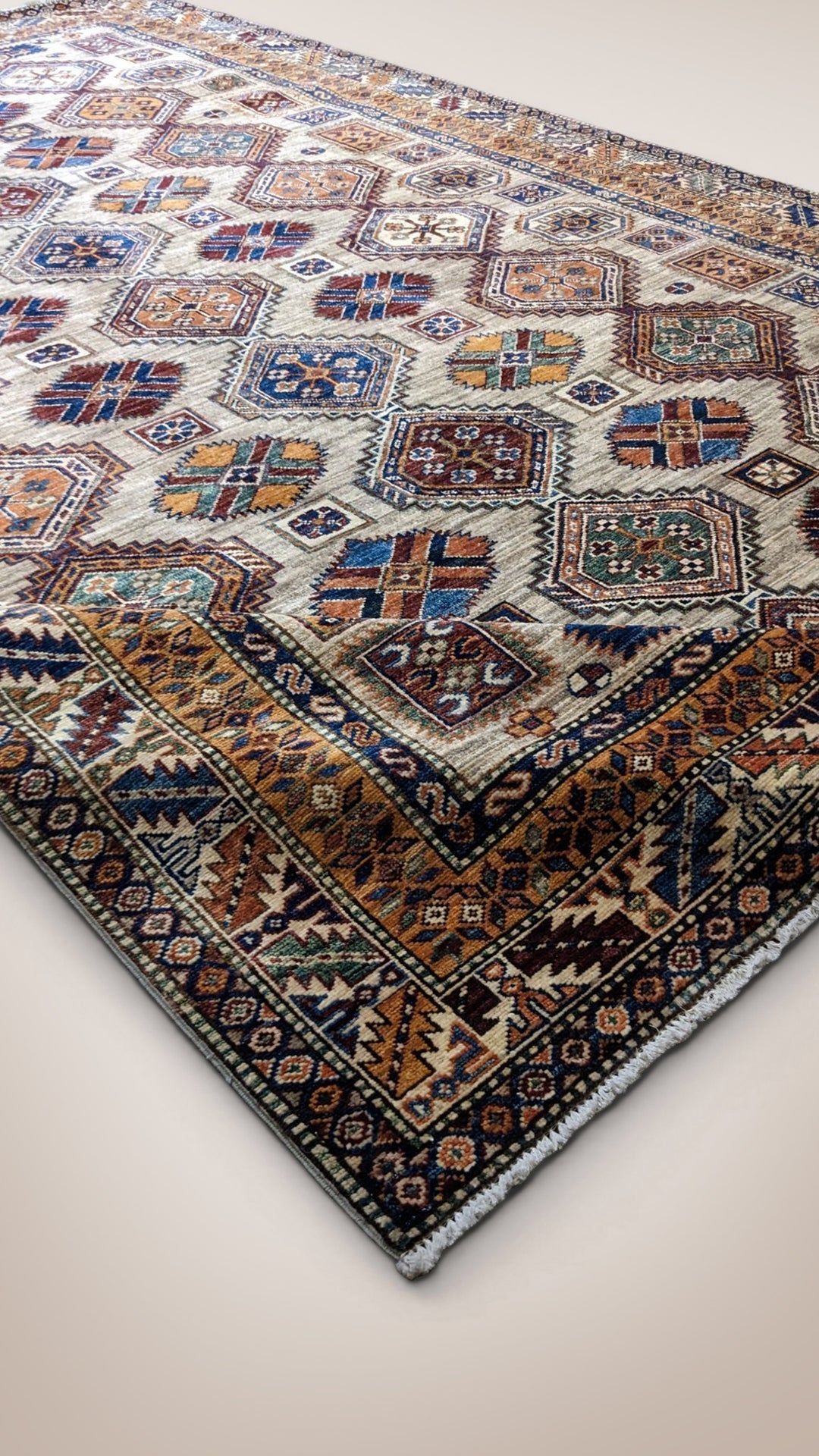 Super Kazak Rug - Size: 10.5 x 6.9