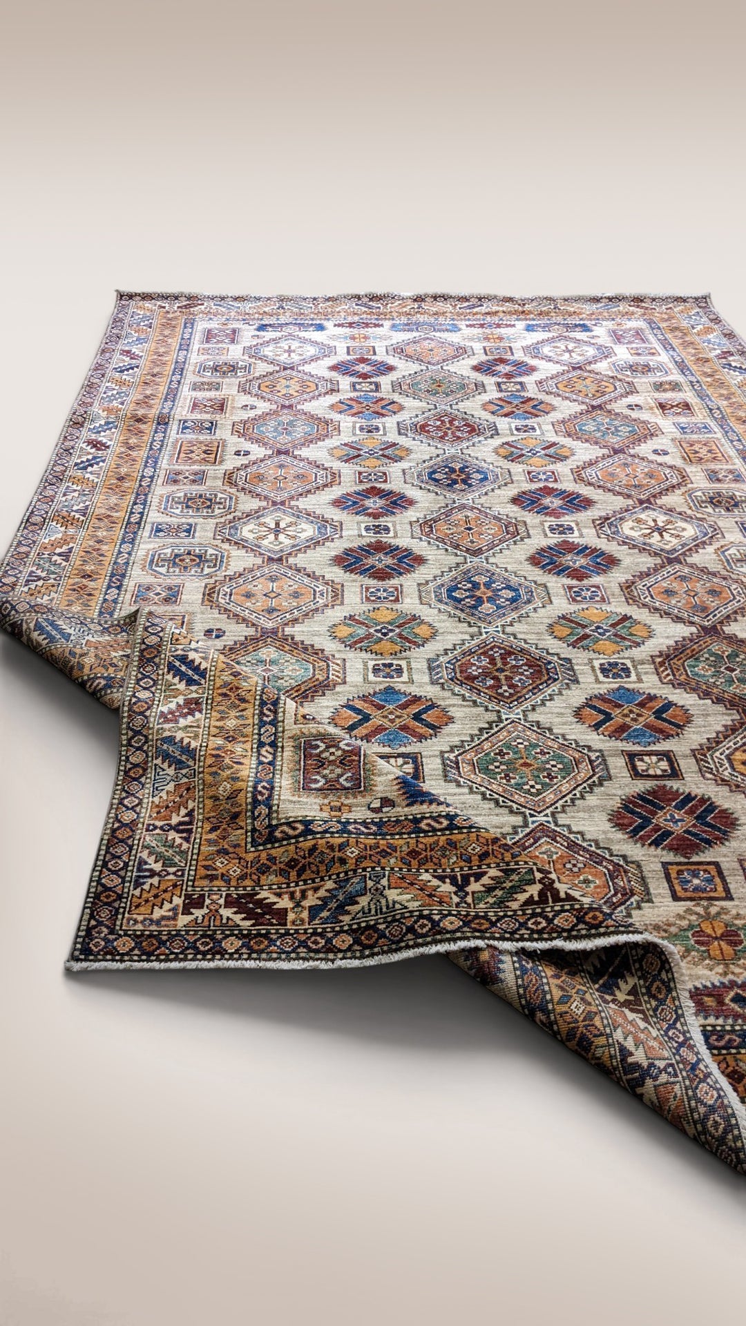 Super Kazak Rug - Size: 10.5 x 6.9