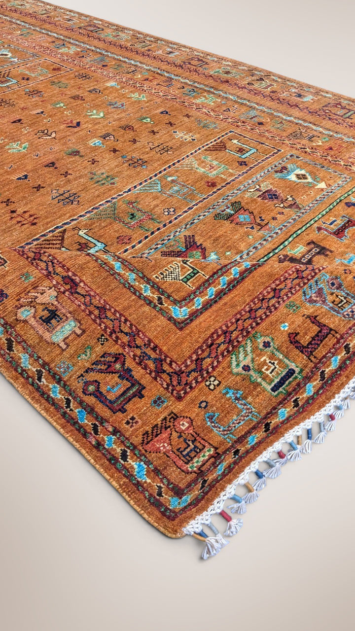 Khurjeen Rug - Size: 8.1 x 5.7