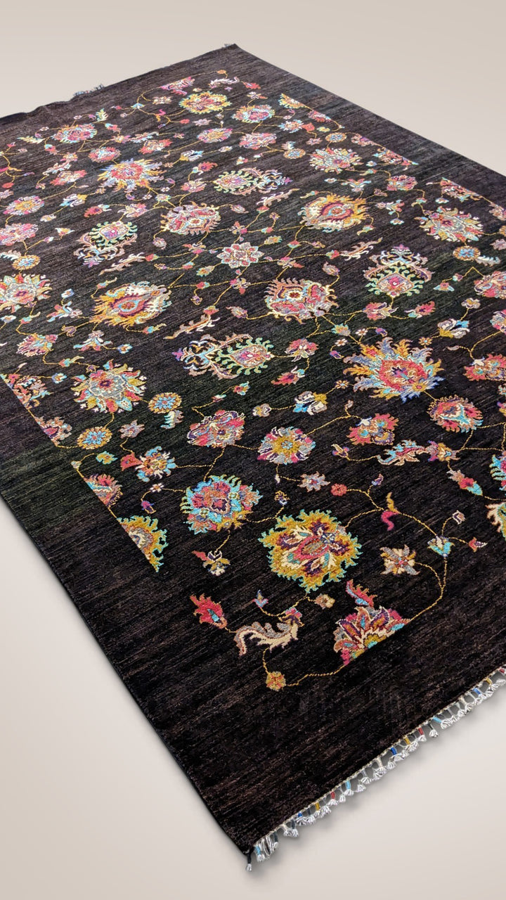 Chobi Ziegler Rug - Size: 9.11 x 6.9