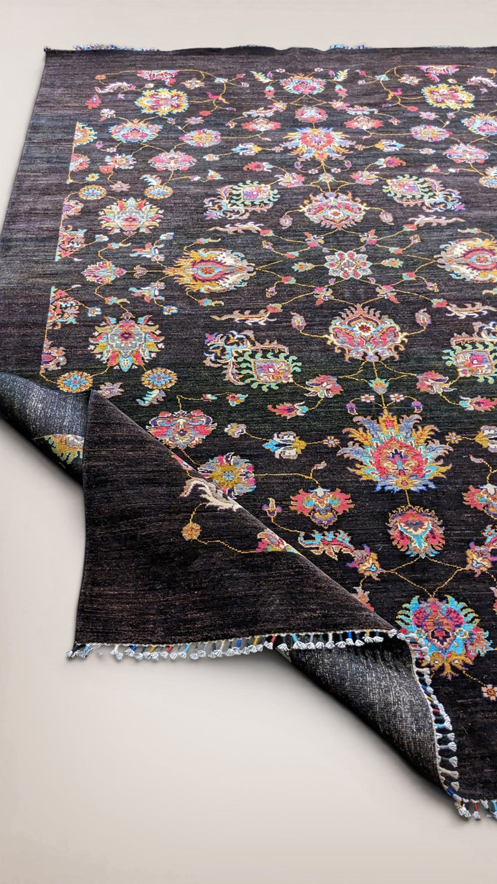 Chobi Ziegler Rug - Size: 9.11 x 6.9