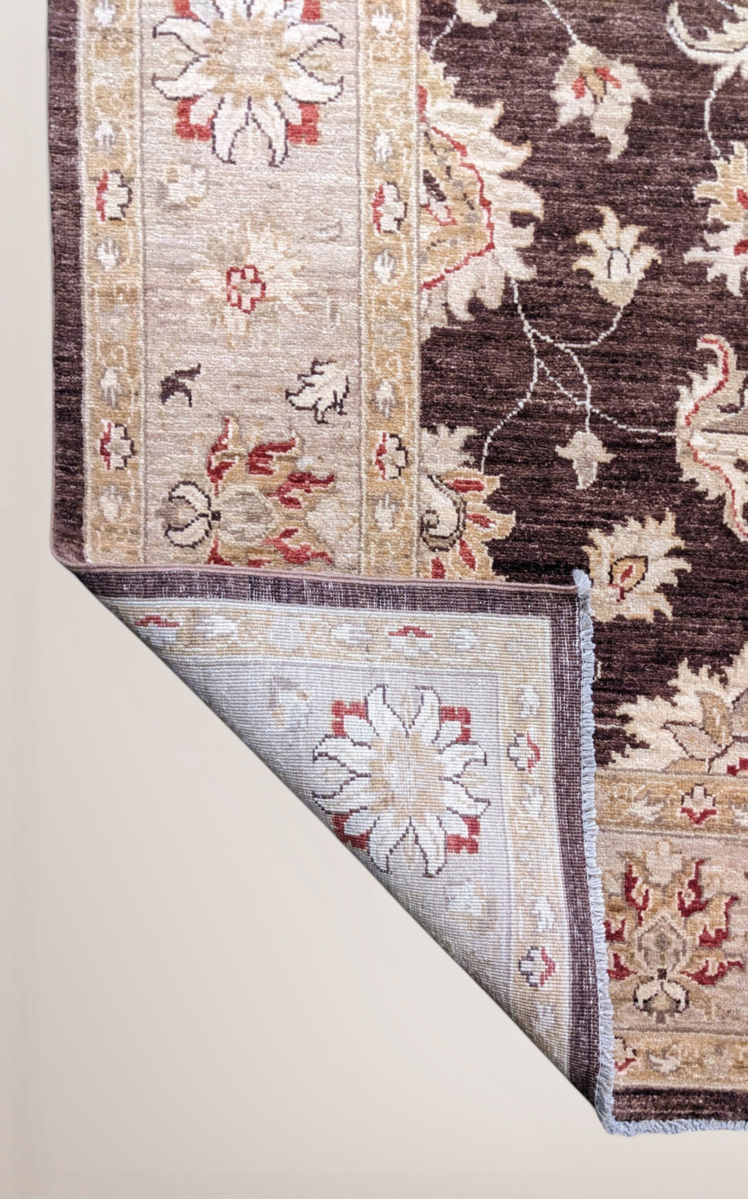 Chobi Ziegler Rug - Size: 9.7 x 6.11
