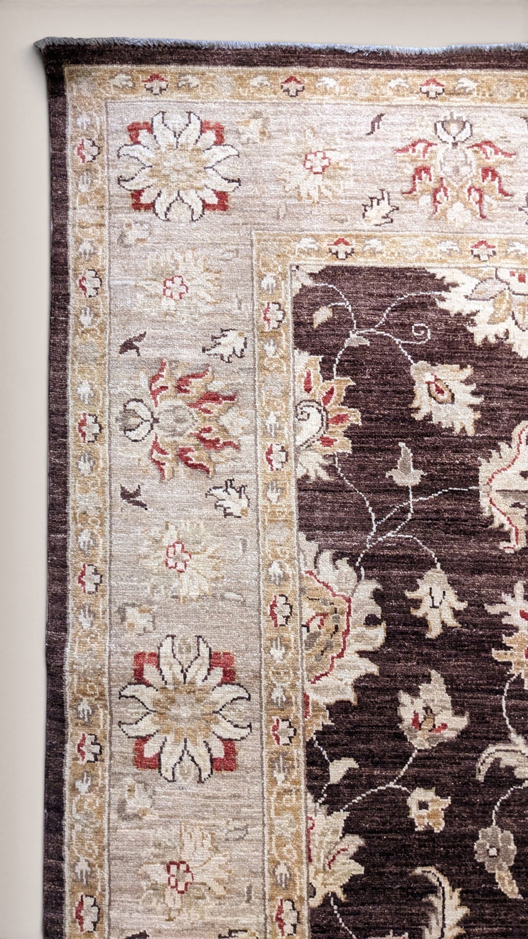 Chobi Ziegler Rug - Size: 9.7 x 6.11