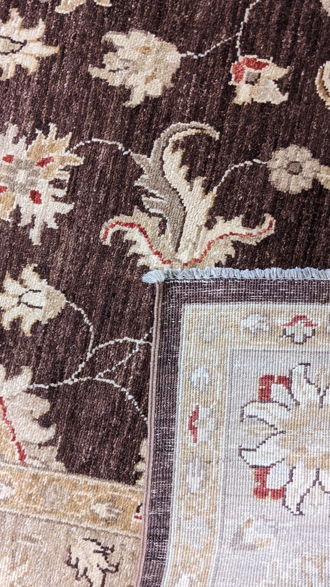 Chobi Ziegler Rug - Size: 9.7 x 6.11