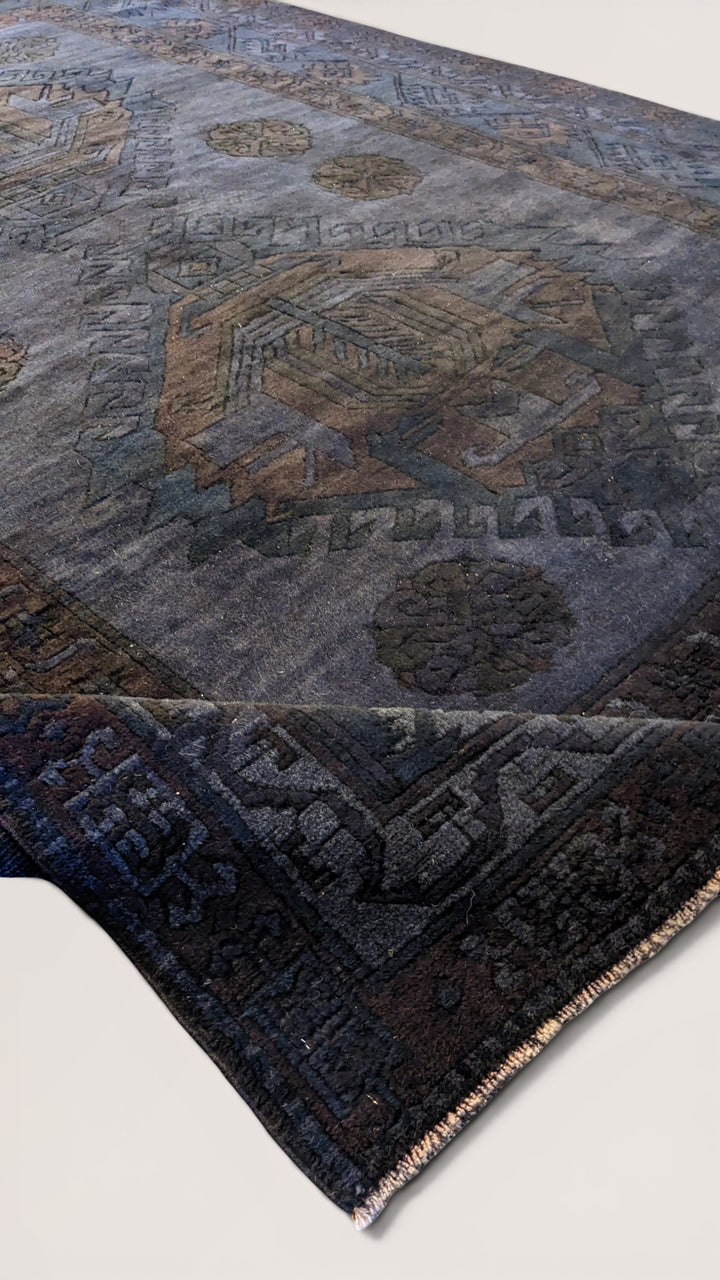 Gabbeh Modern Rug - Size: 9.5 x 6.7