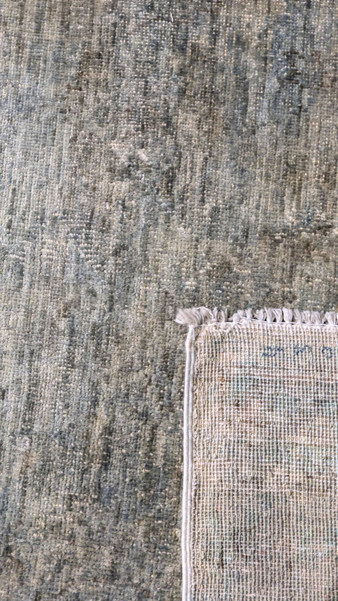 Overdyed Chobi Rug - Size: 9.7 x 6.7