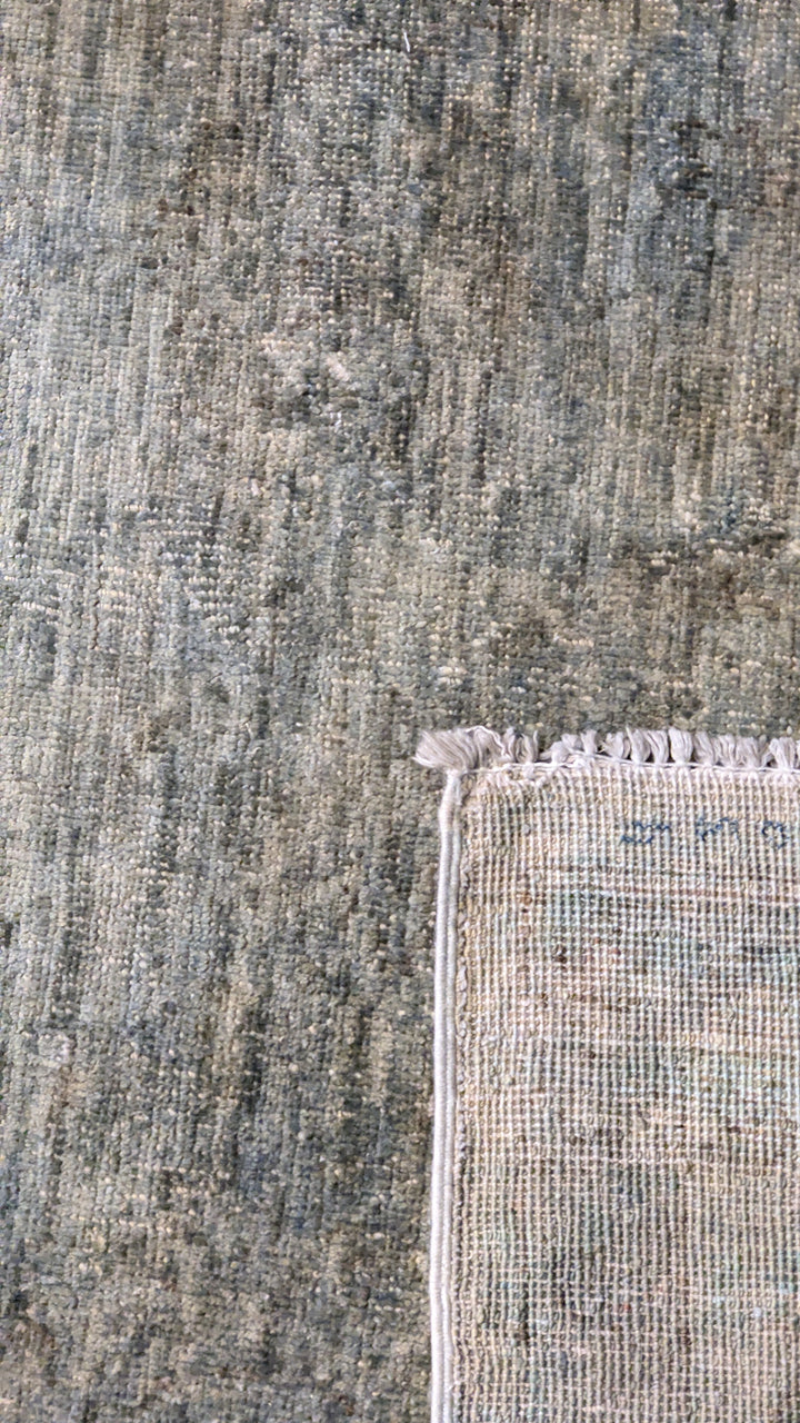 Overdyed Chobi Rug - Size: 9.7 x 6.7