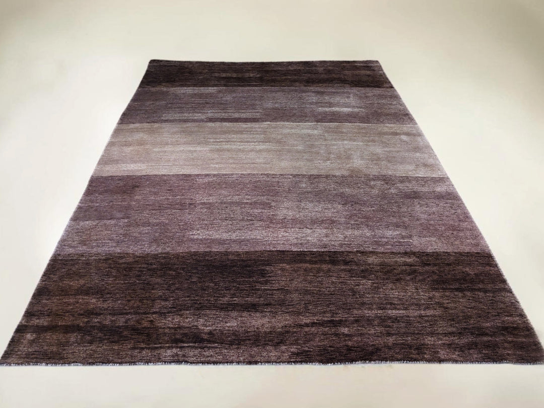 Gabbeh Modern Rug - Size: 11.4 x 8.2