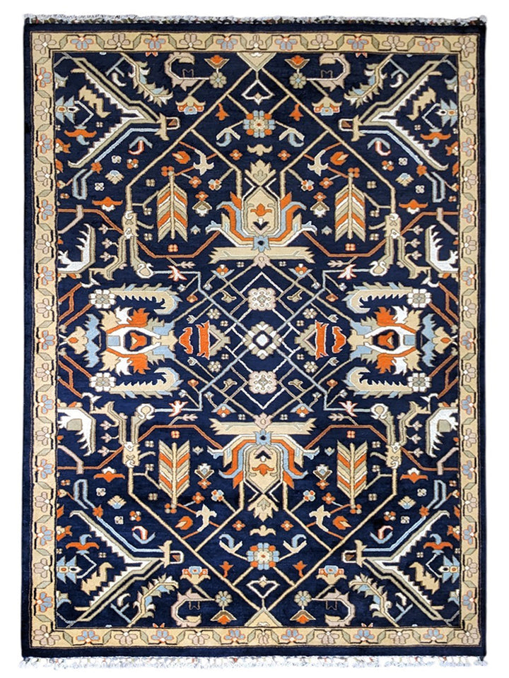 Chobi Ziegler Rug - Size: 9.2 x 6
