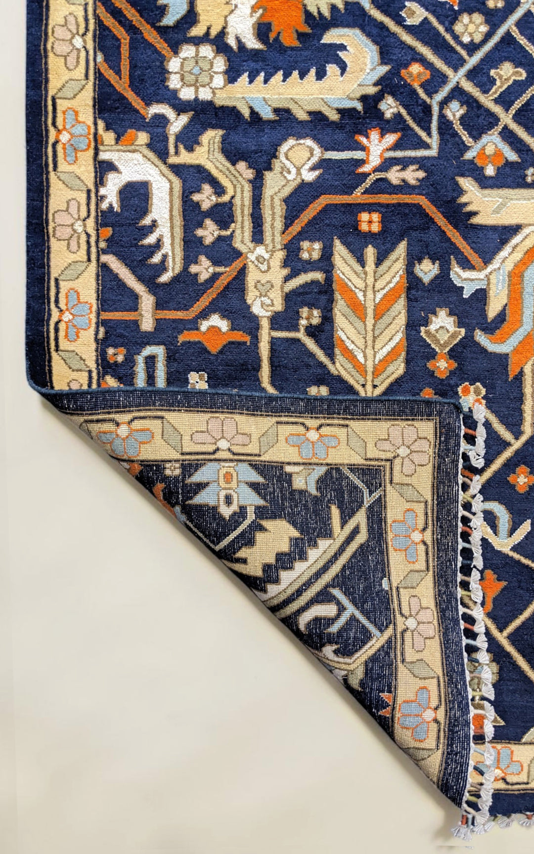 Chobi Ziegler Rug - Size: 9.2 x 6