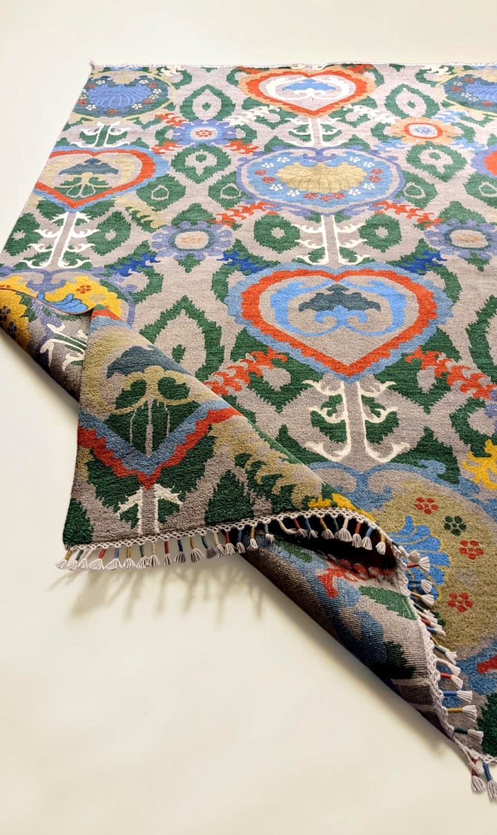 Suzani Modern Chobi Rug - Size: 9.2 x 6.2