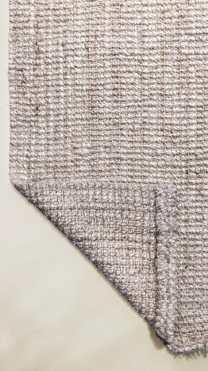 Chunky Natural Jute Rug - Size: 7.7 x 5.7