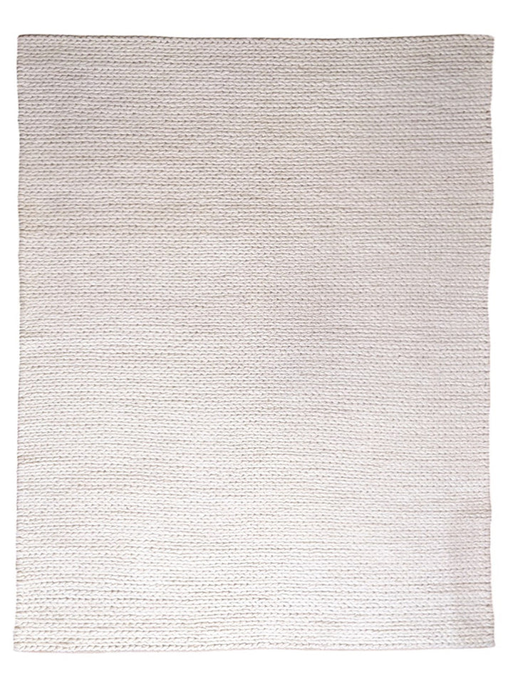 Damro Modern Textured Wool Rug - Size: 8.10 x 6