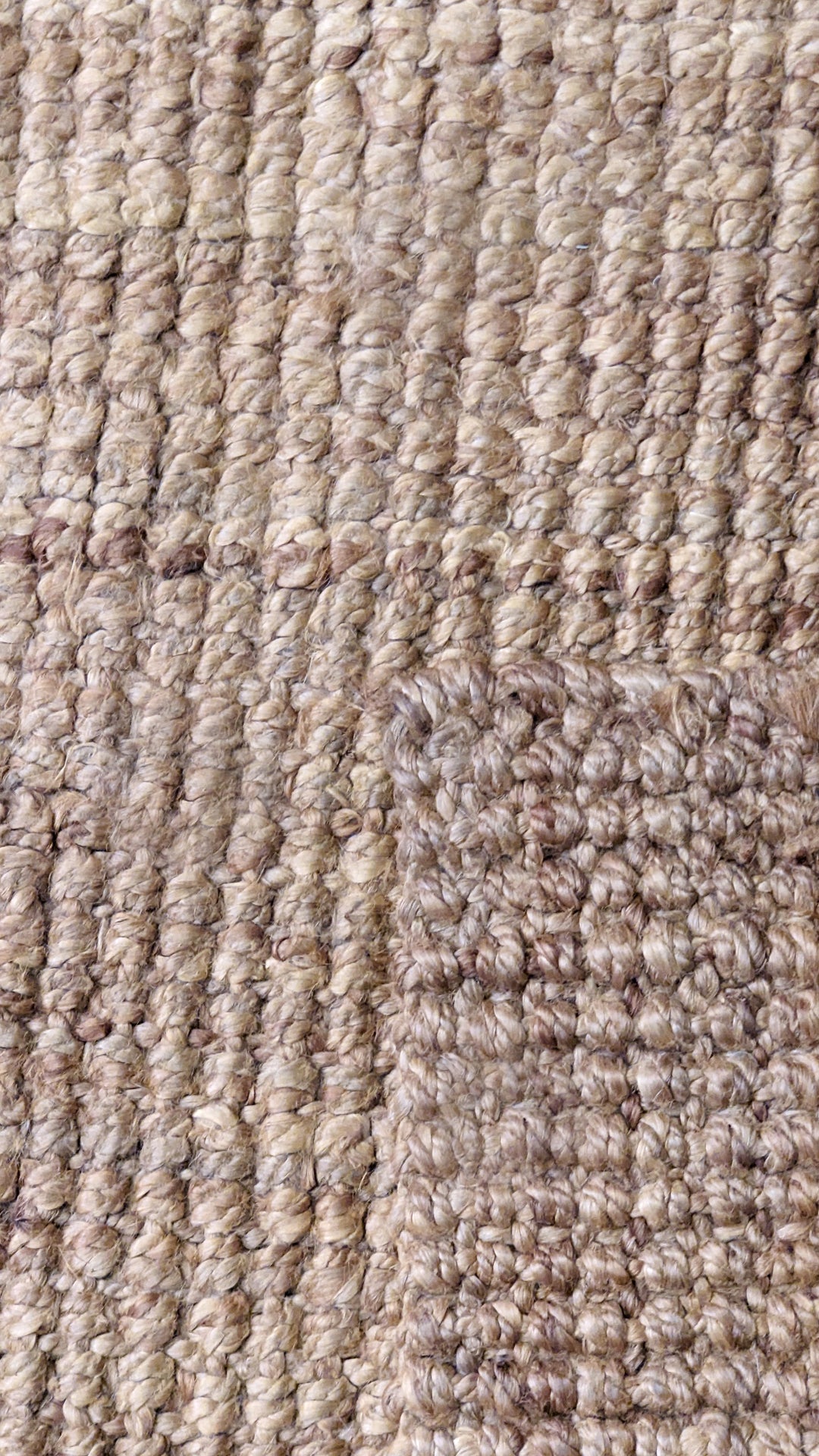 Chunky Natural Jute Rug - Size: 9.10 x 6.6
