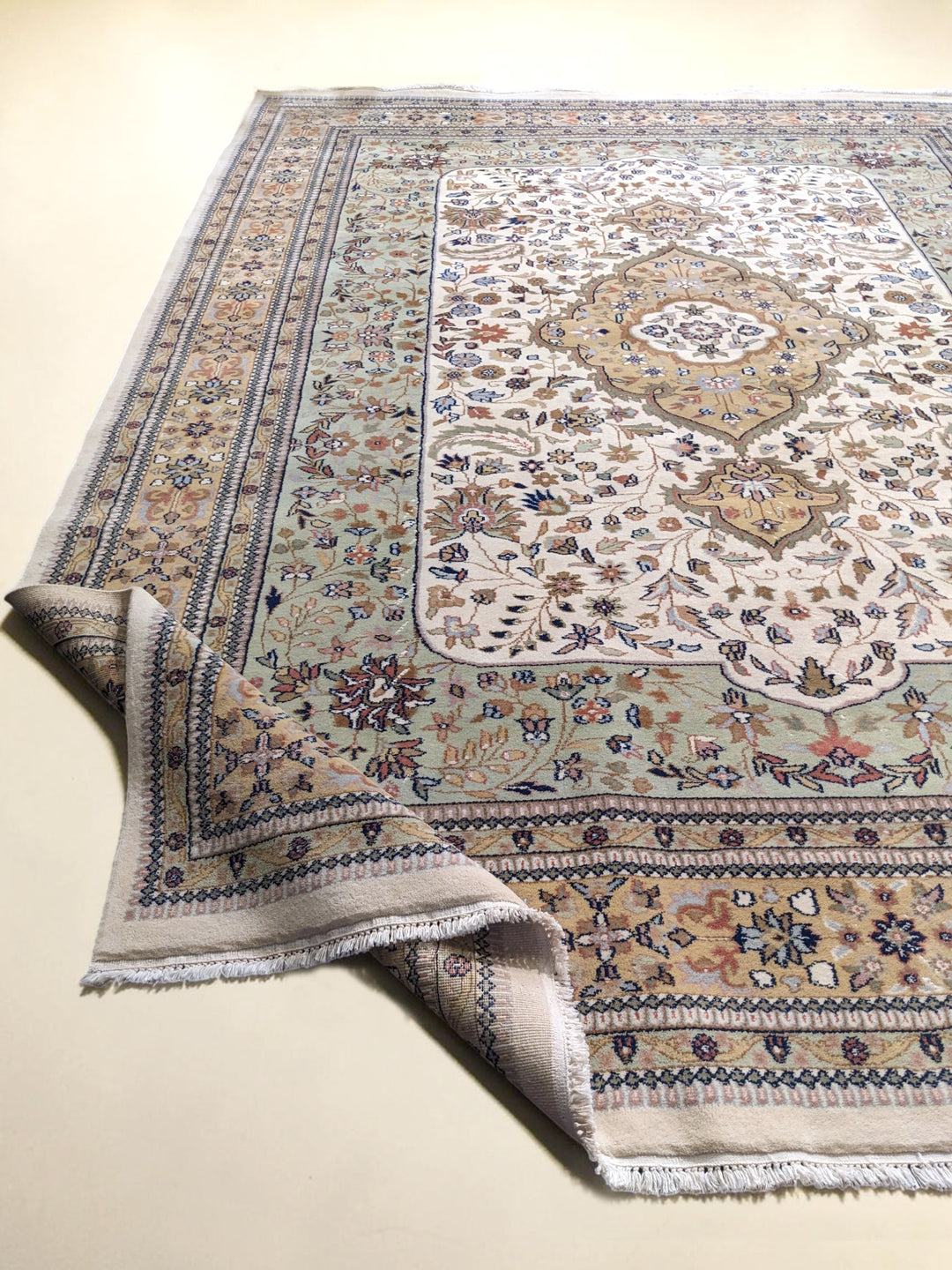 Tabriz Persian Vintage Wash Rug - Size: 11.8 x 8.10