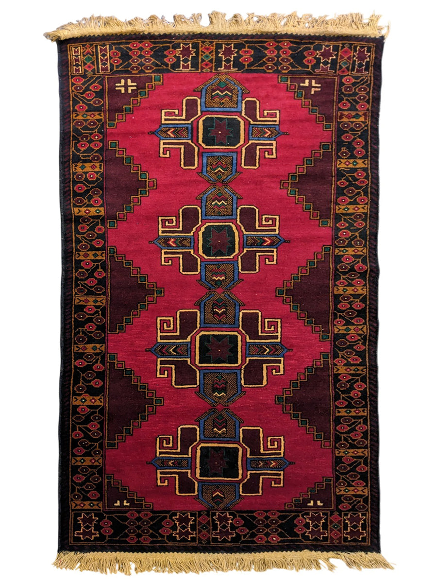 Baluchi Tribal Rug - Size: 6.6 x 3.6