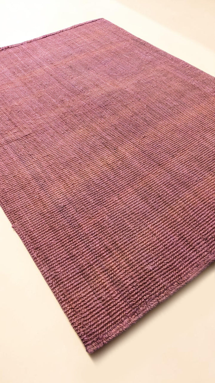 Loop Overdyed Jute Rug - Size: 7.6 x 5.2