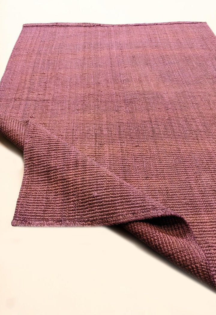 Loop Overdyed Jute Rug - Size: 7.6 x 5.2