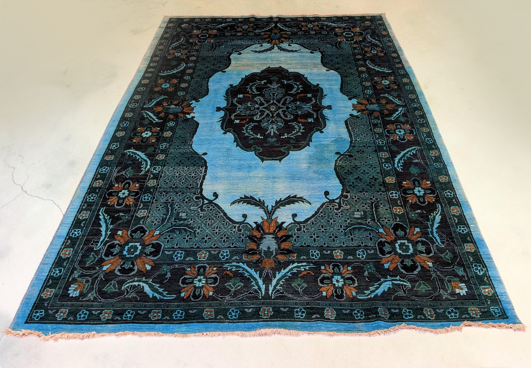 Persian Vintage Wash Rug - Size: 9.6 x 6.5