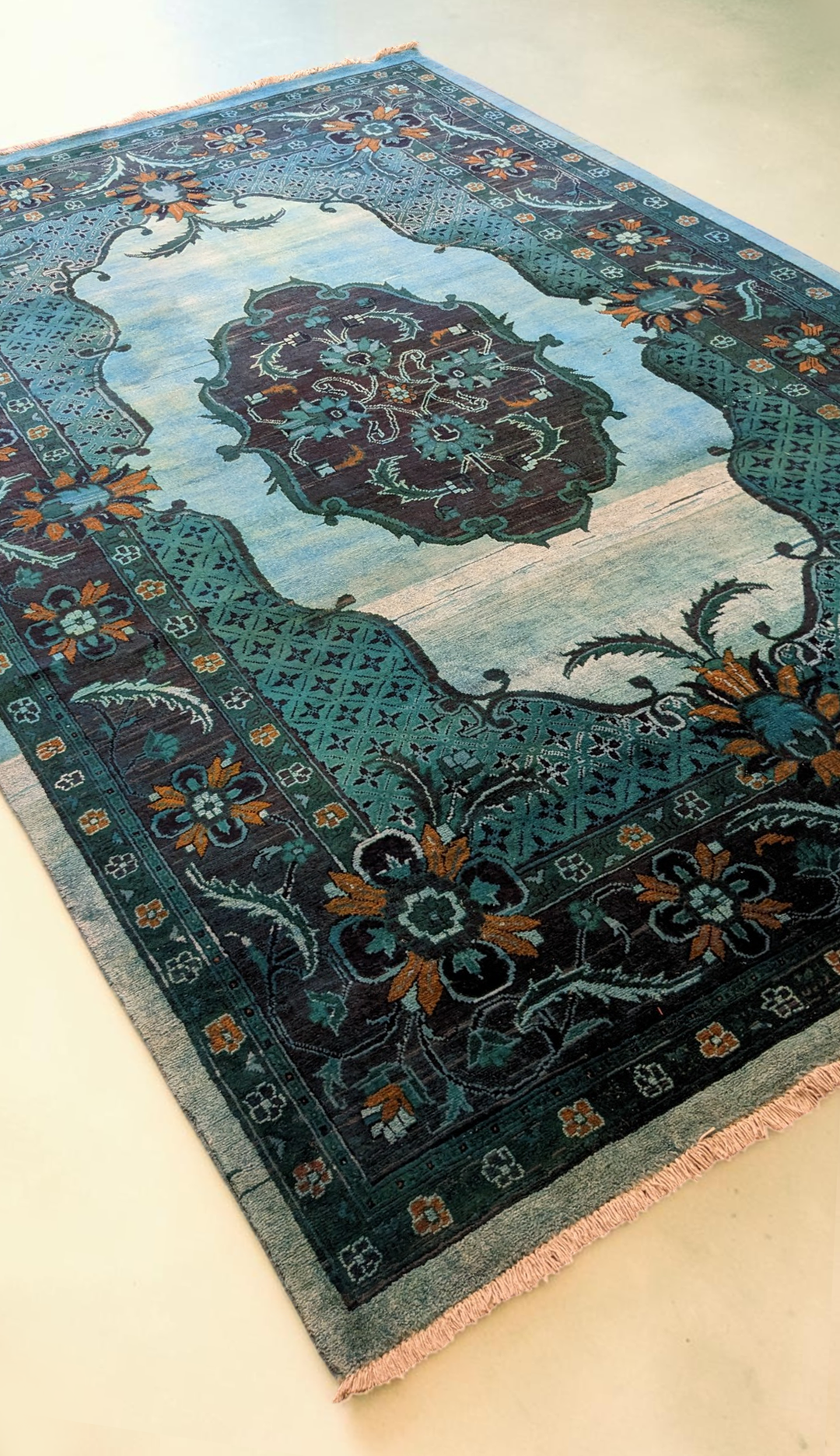 Persian Vintage Wash Rug - Size: 9.6 x 6.5