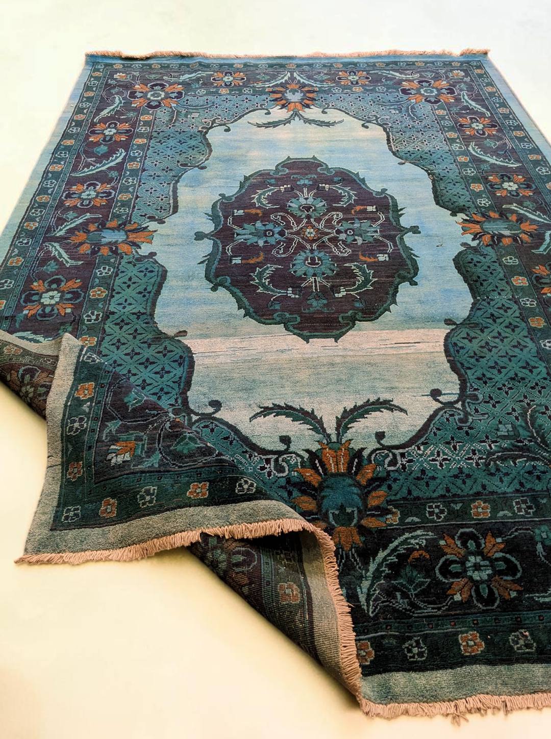 Persian Vintage Wash Rug - Size: 9.6 x 6.5